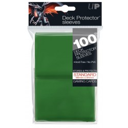 Ultra Pro Standard Card Sleeves Matte Green Standard (100ct) Standard Size Card Sleeves